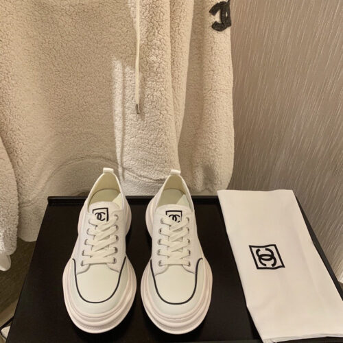 High Quality Luxury Chanel Canvas Sneakers