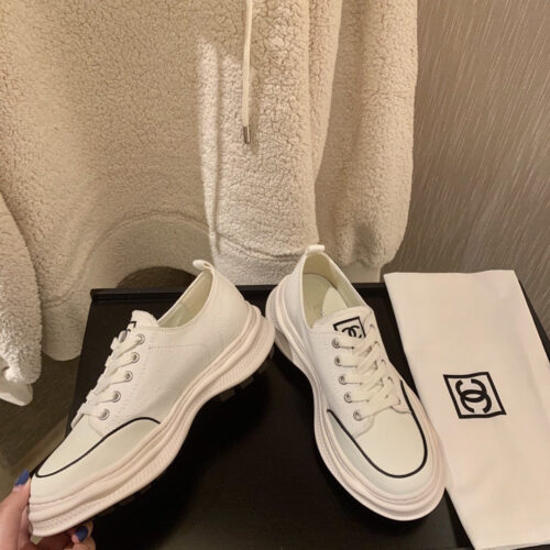 High Quality Luxury Chanel Canvas Sneakers product detail