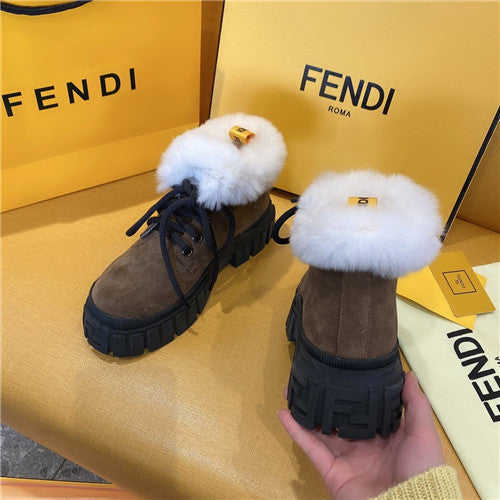 High Quality Luxury Fendi Fur Boots product detail