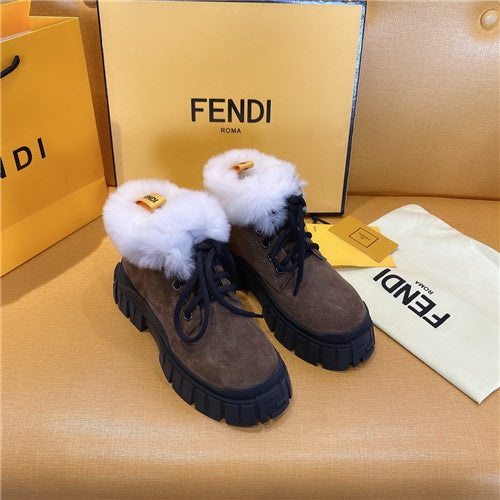 High Quality Luxury Fendi Fur Boots