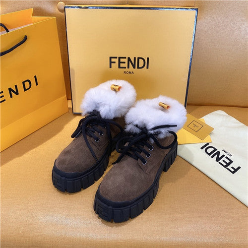 High Quality Luxury Fendi Fur Boots alternate view