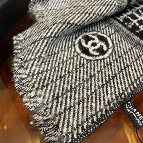 High Quality Luxury Chanel Cashmere Scarf Scarves alternate view