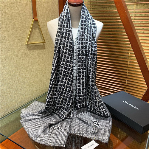 High Quality Luxury Chanel Cashmere Scarf Scarves