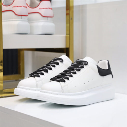 High Quality Luxury Alexander McQueen White Sneakers Women – Style 42243 product detail