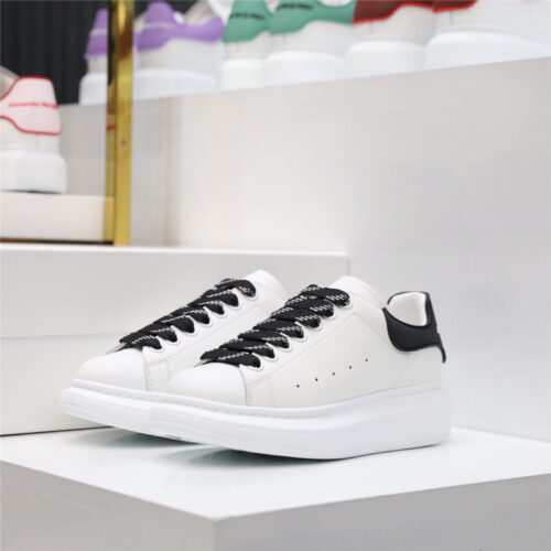 High Quality Luxury Alexander McQueen White Sneakers Women – Style 42243 product detail