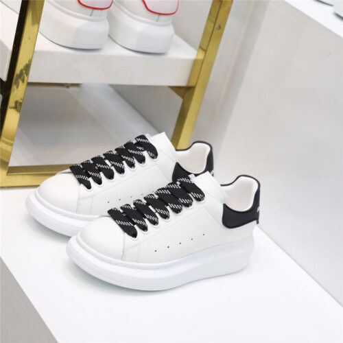High Quality Luxury Alexander McQueen White Sneakers Women – Style 42243 product detail