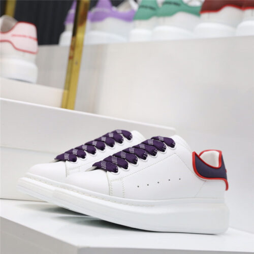 High Quality Luxury Alexander McQueen White Sneakers Women – Style 75011 product detail