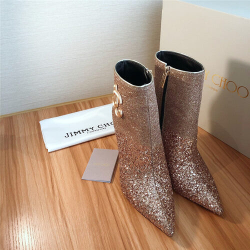 High Quality Luxury Jimmy Choo High Heel Ladies Ankle Boots – Style 55031 alternate view