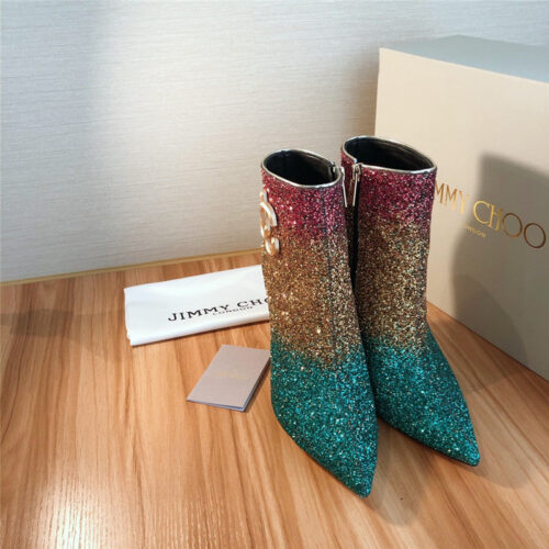 High Quality Luxury Jimmy Choo High Heel Ladies Ankle Boots – Style 19415 alternate view