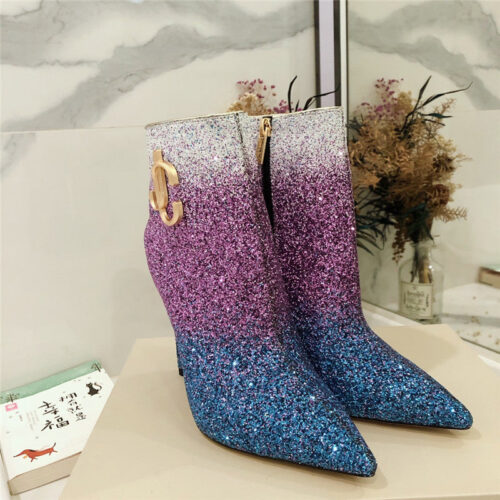 High Quality Luxury Jimmy Choo High Heel Ladies Ankle Boots alternate view