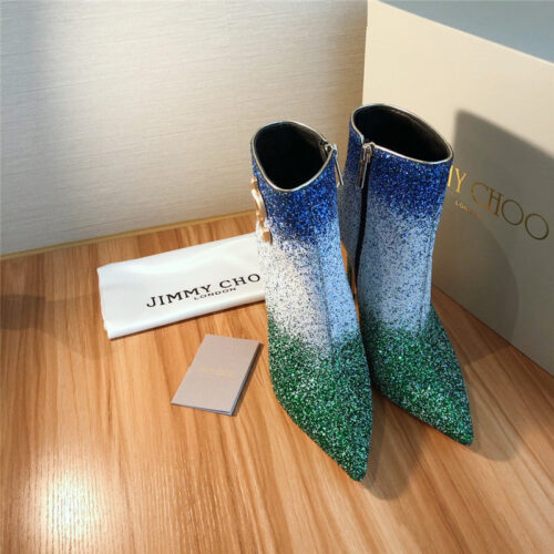 High Quality Luxury Jimmy Choo High Heel Ladies Ankle Boots – Style 08151 product detail