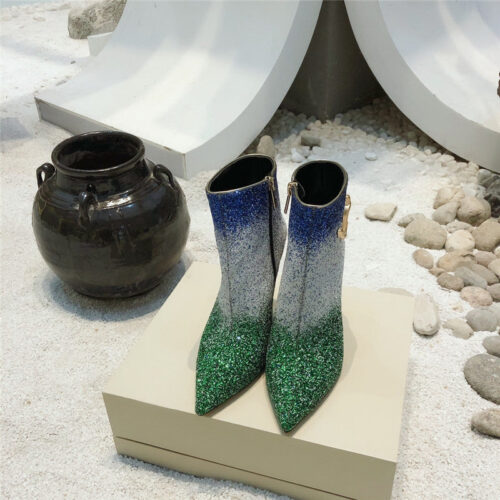 High Quality Luxury Jimmy Choo High Heel Ladies Ankle Boots – Style 08151 product detail