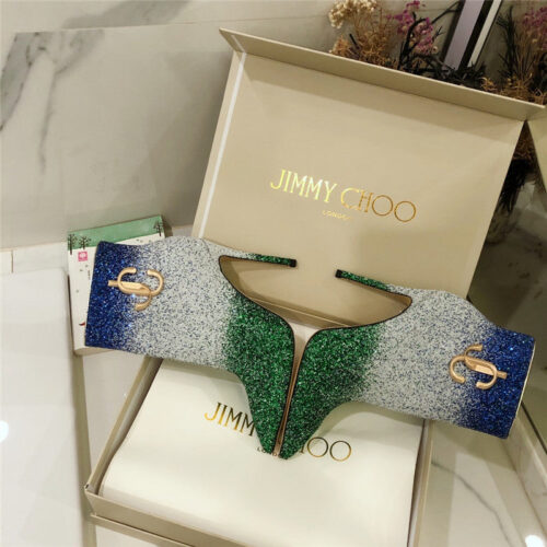 High Quality Luxury Jimmy Choo High Heel Ladies Ankle Boots – Style 08151 product detail