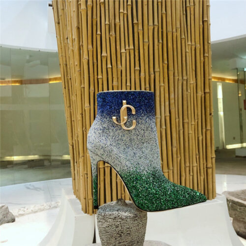 High Quality Luxury Jimmy Choo High Heel Ladies Ankle Boots – Style 08151 product detail