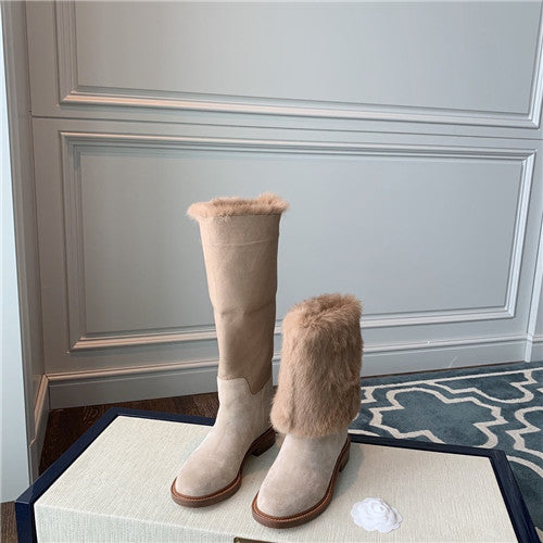 High Quality Luxury Chanel Wool Boots – Style 11366 product detail