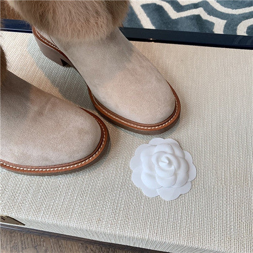 High Quality Luxury Chanel Wool Boots – Style 11366 product detail