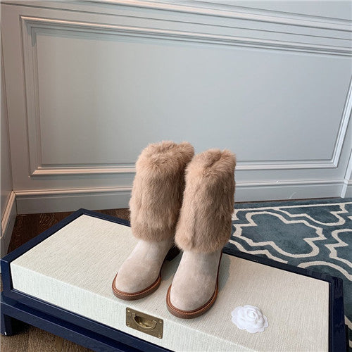 High Quality Luxury Chanel Wool Boots – Style 11366 product detail