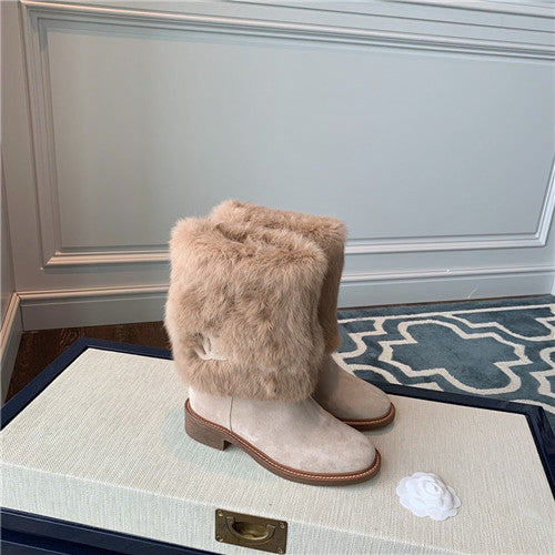 High Quality Luxury Chanel Wool Boots – Style 11366 product detail