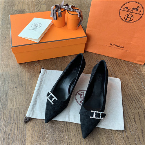 High Quality Luxury Hermes Heeled Sandals alternate view