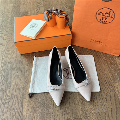 High Quality Luxury Hermes Heeled Sandals – Style 38211