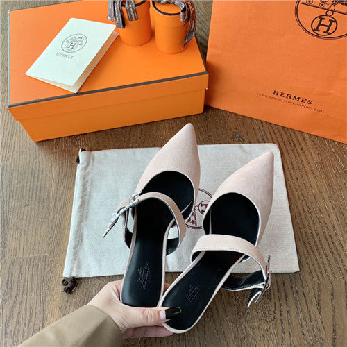 High Quality Luxury Hermes Heeled Sandals – Style 05443 product detail