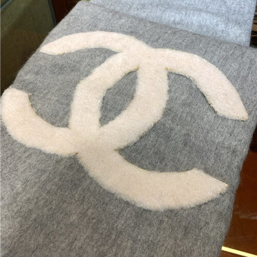 High Quality Luxury Chanel Cashmere Scarf Scarves – Style 25063 product detail