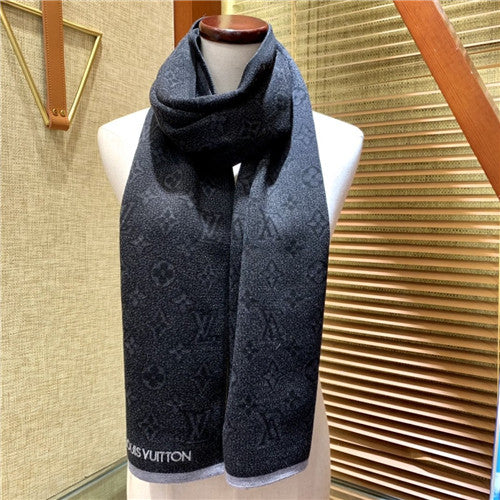 High Quality Luxury Louis Vuitton Cashmere Wool Scarf Scarves