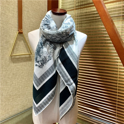 High Quality Luxury Dior Square Scarf alternate view