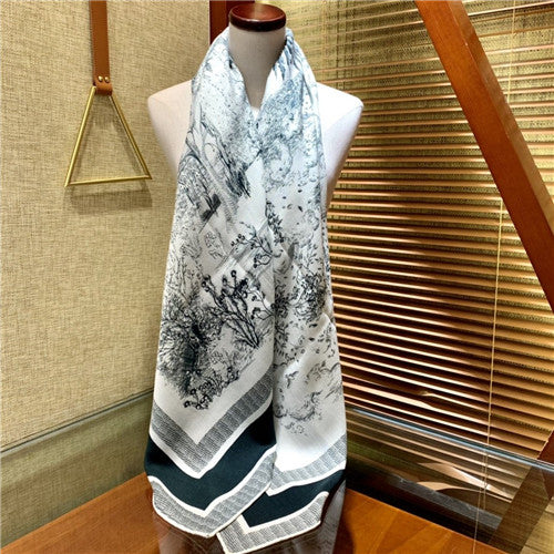 High Quality Luxury Dior Square Scarf