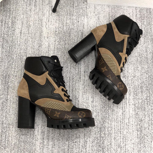 High Quality Luxury Louis Vuitton Ankle Boots – Style 38947 product detail