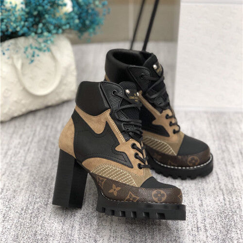 High Quality Luxury Louis Vuitton Ankle Boots – Style 38947 product detail