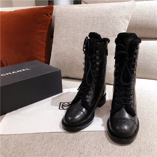 High Quality Luxury Chanel Ankle Boots Womens – Style 99910 alternate view