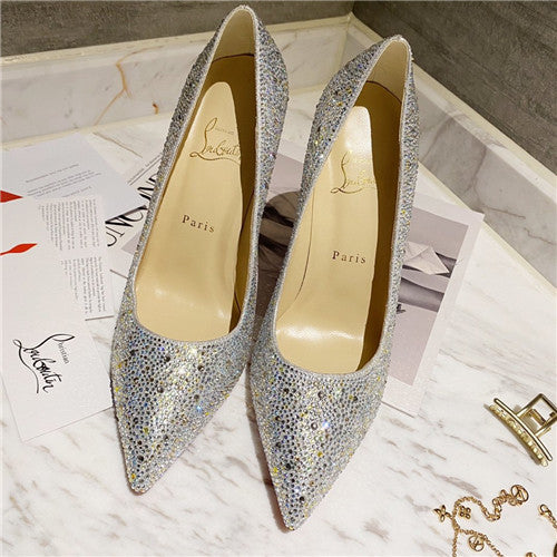 High Quality Luxury Christian Louboutin Diamond High Heels product detail
