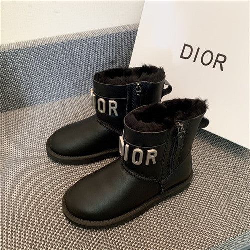 High Quality Luxury Christian Dior Snow Boots