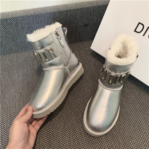 High Quality Luxury Christian Dior Snow Boots – Style 63814 alternate view