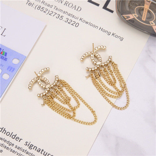 High Quality Luxury Chanel Earrings – Style 49912 alternate view