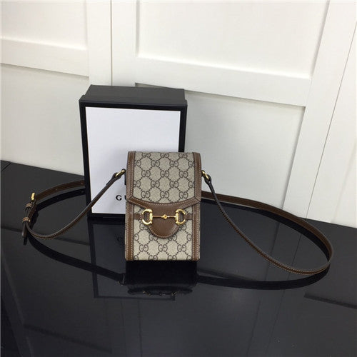 High Quality Luxury Gucci Horsebit 1955 Mini Bag