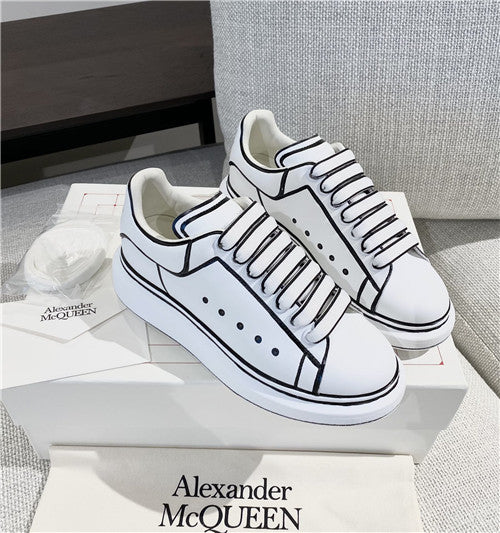 High Quality Luxury Alexander McQueen Sneakers White