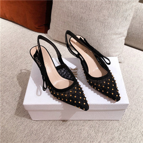 High Quality Luxury Christian Dior Heel Sandals alternate view