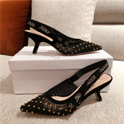 High Quality Luxury Christian Dior Heel Sandals