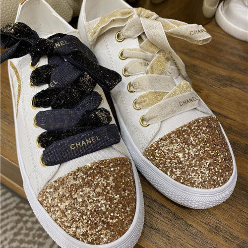 High Quality Luxury Chanel Canvas Sneakers Womens – Style 31142 product detail