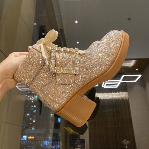 High Quality Luxury Roger Vivier Ankle Boots Women – Style 25396 product detail