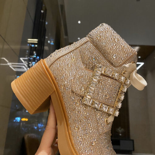 High Quality Luxury Roger Vivier Ankle Boots Women – Style 25396 product detail