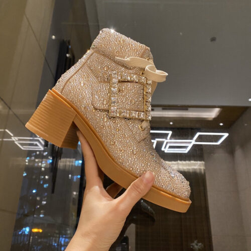 High Quality Luxury Roger Vivier Ankle Boots Women – Style 25396 product detail