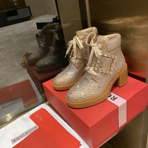 High Quality Luxury Roger Vivier Ankle Boots Women – Style 25396 product detail