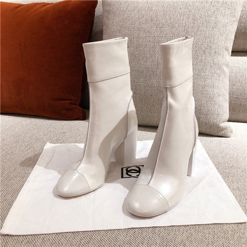High Quality Luxury Chanel Ankle Boots – Style 13542 alternate view