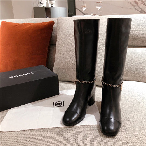 High Quality Luxury Chanel Long Boots alternate view