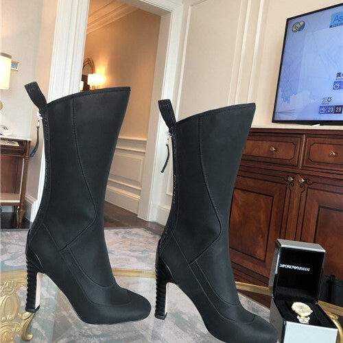 High Quality Luxury Fendi Heel Boots alternate view