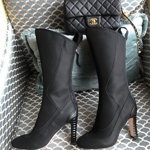 High Quality Luxury Fendi Heel Boots product detail