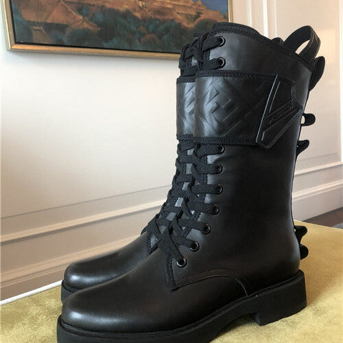High Quality Luxury Fendi FF Boots alternate view